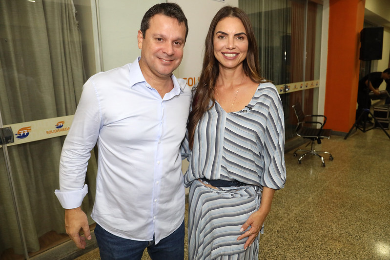 Reguffe reúne base da federação PRD-Solidariedade e lança Paula Belmonte como pré candidata ao GDF