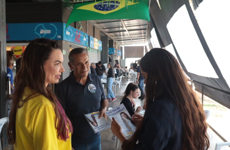 Paula Belmonte destaca força das feiras para o empreendedorismo e a cultura de Brasília
