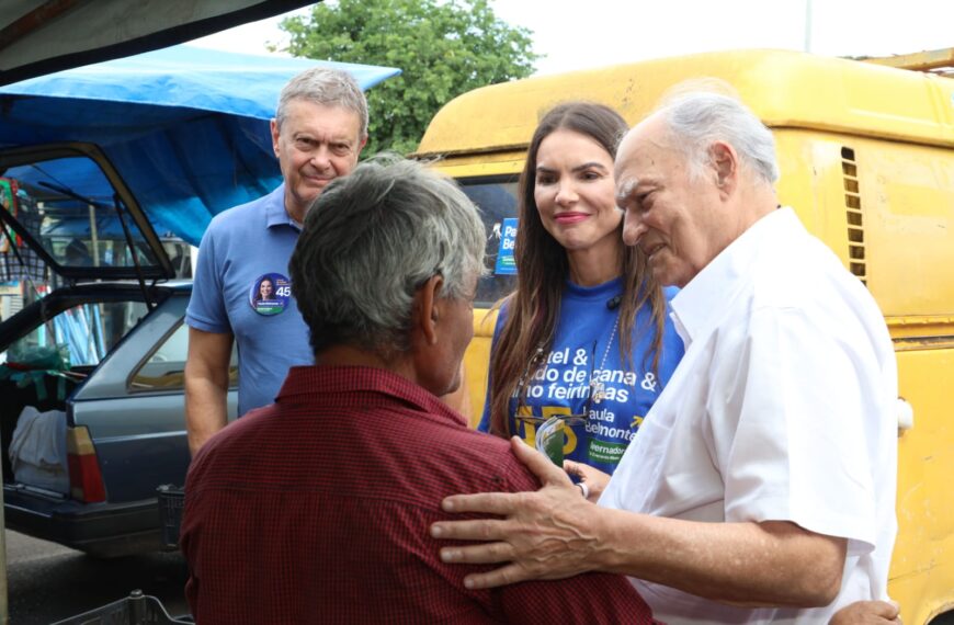 Roberto Freire participa de agendas com Paula Belmonte e reforça diálogo da Federação PSDB-Cidadania no DF