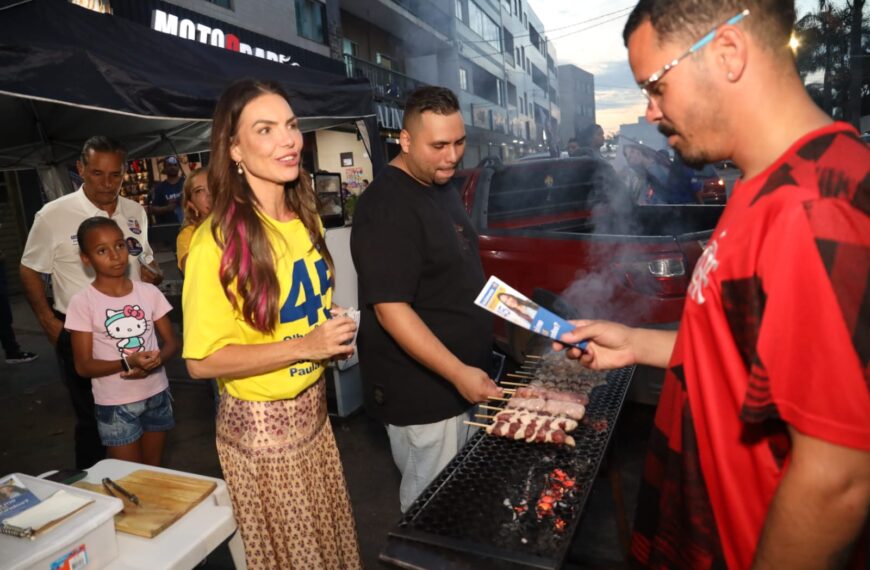 “Somos dignos de um governo honesto”, diz Paula Belmonte em caminhada pelo Varjão