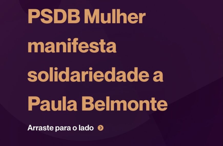 PSDB Mulher repudia postura de Celina Leão contra Paula Belmonte durante debate