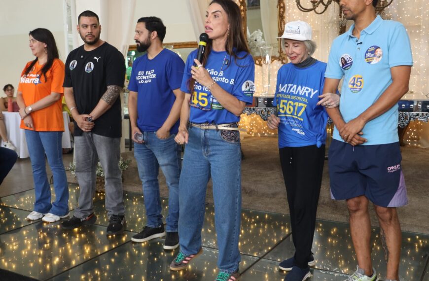 Paula Belmonte leva “Corrente do Bem” a Ceilândia e defende união por um Distrito Federal livre de corrupção