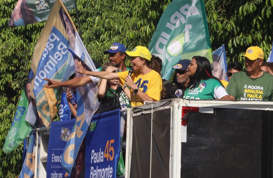Paula Belmonte leva Carreata do Bem a Santa Maria